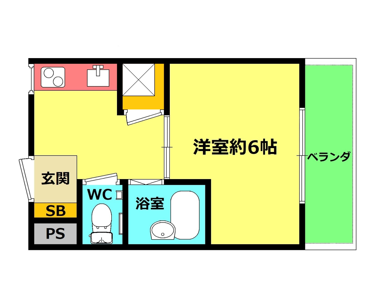 江坂3号（室内洗濯ﾊﾟﾝ）